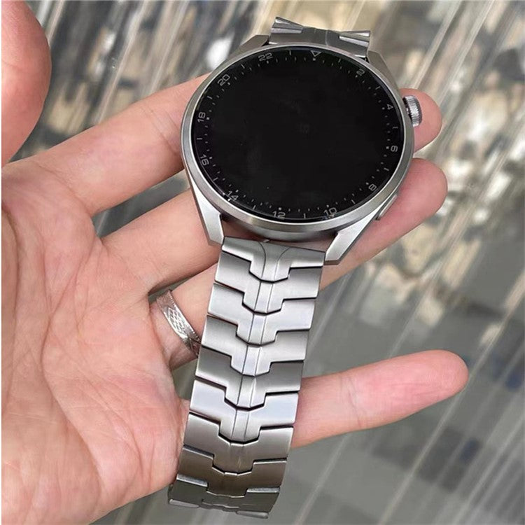 20mm Watch Strap for Garmin Venu 2 Plus / Venu Sq / Venu Sq 2 Stainless Steel Replacement Watchband - Silver