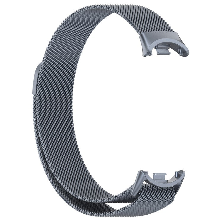 Stainless Steel Strap for Xiaomi Smart Band 9 NFC / 9 / 8 NFC / 8 Watch Band - Grey