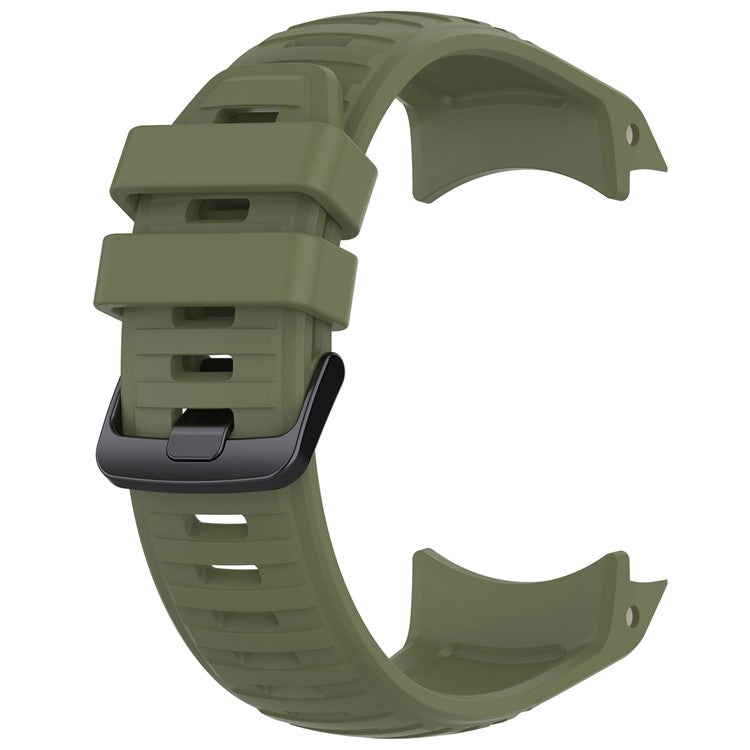 Sports Watch Band for Garmin Instinct 2X , 22mm Replacement Silicone Strap - Jungle Green