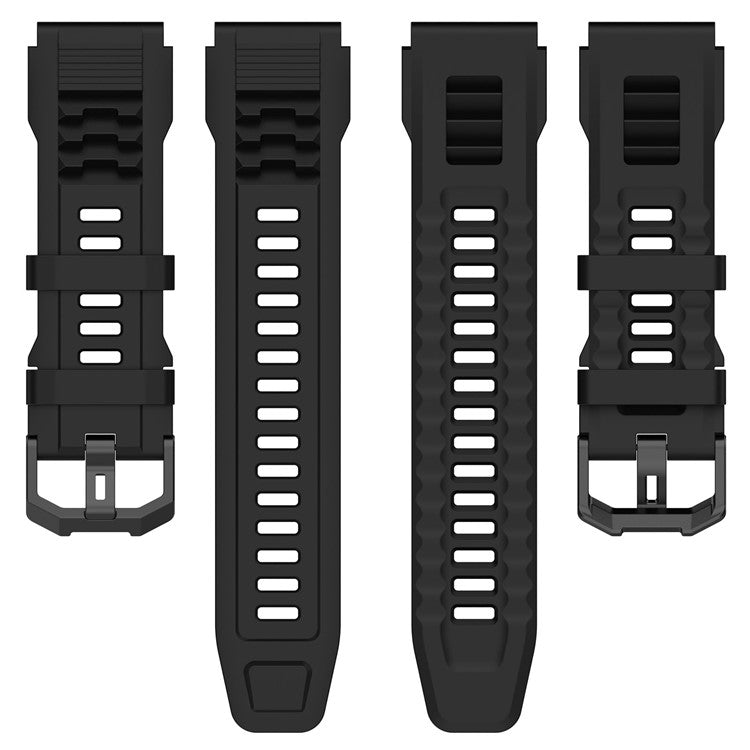 For Huami Amazfit T-rex Ultra A2142 Silicone Watch Strap Adjustable Wrist Band - Green