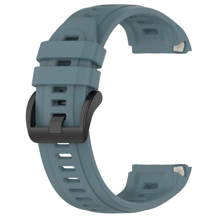 For Garmin Approach S70 47mm Silicone Watch Band Soft Sport Replacement Watch Strap - Dark Cyan