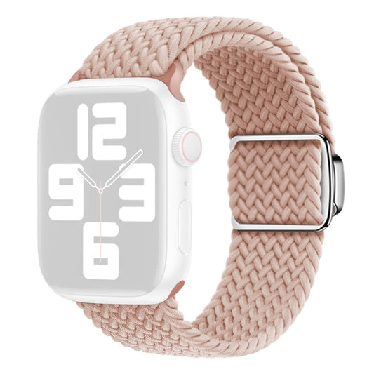 Watch Strap for Apple Watch Series 10 42mm / 9 8 7 41mm / SE (2023) SE (2022) SE 6 5 4 40mm / 3 2 1 38mm Magnetic Buckle Watch Band - Pink