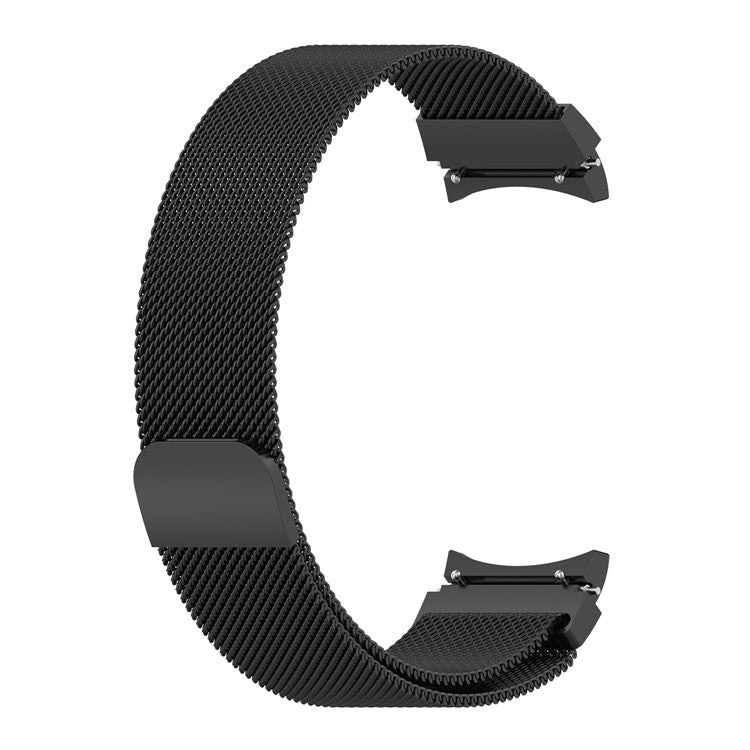 Metal Band for Samsung Galaxy Watch6 / Watch6 Classic / Watch 5 / Watch 5 Pro / Watch4 Milanese Watch Strap - Black