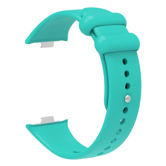 For Xiaomi Smart Band 8 Pro Solid Color Wrist Band Replacement Silicone Watch Strap - Mint Green
