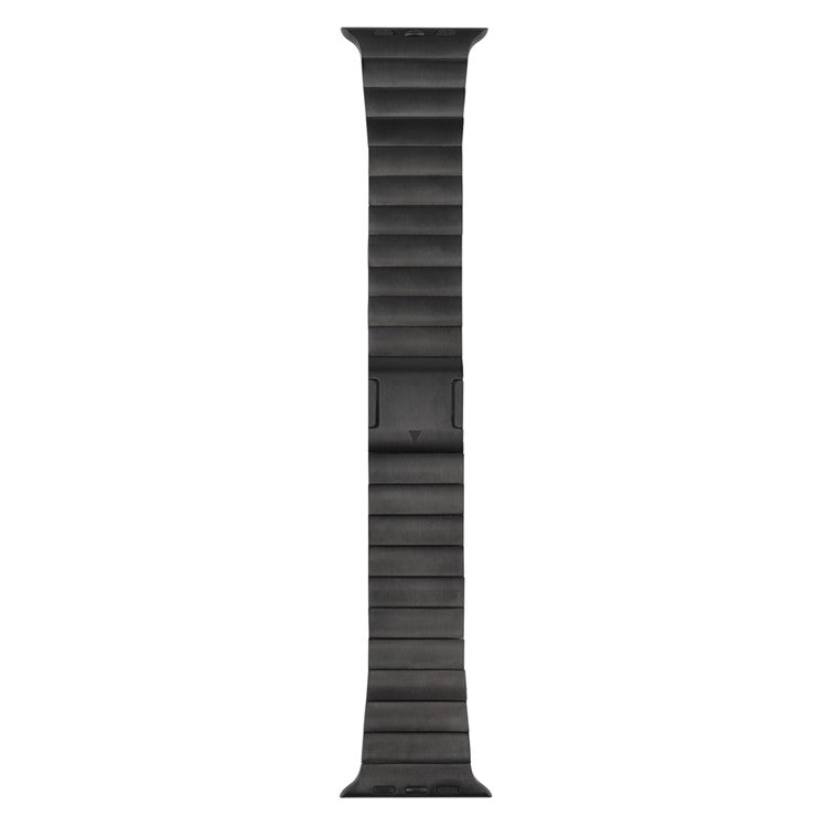 For Apple Watch Series 10 46mm / Ultra 2 Ultra 49mm /  Series 9 8 7 45mm / 6 5 4 SE (2023) SE (2022) SE 44mm / 3 2 1 42mm Magnetic Stainless Steel Watch Strap - Black