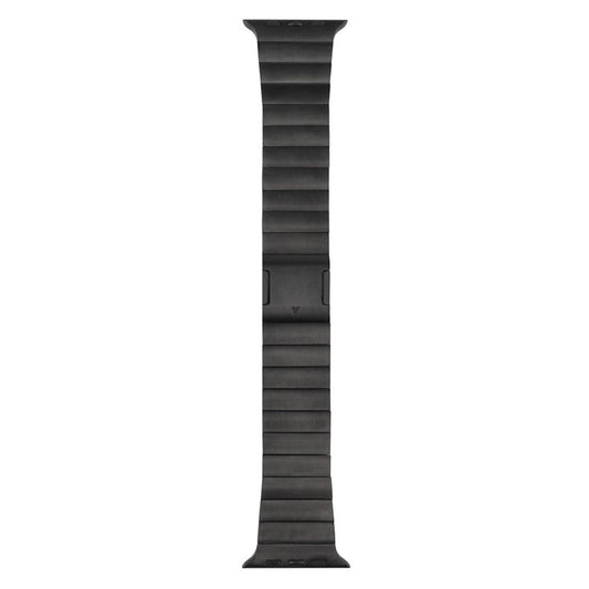 For Apple Watch Series 10 46mm / Ultra 2 Ultra 49mm /  Series 9 8 7 45mm / 6 5 4 SE (2023) SE (2022) SE 44mm / 3 2 1 42mm Magnetic Stainless Steel Watch Strap - Black