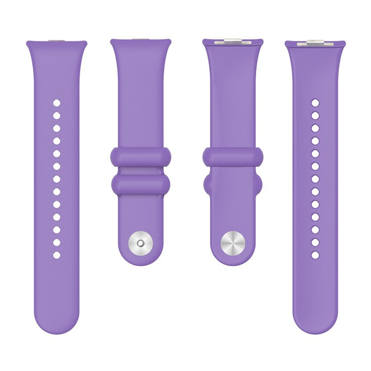 For Xiaomi Smart Band 8 Pro / Redmi Watch 4 Watch Strap Silicone Replacement Wristband - Purple