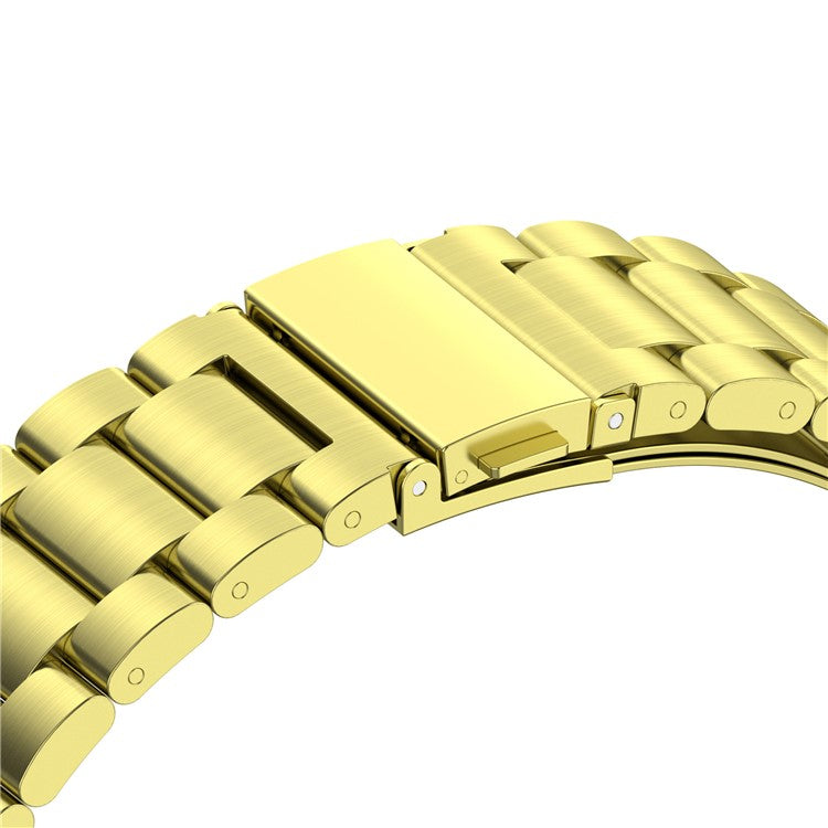 For Google Pixel Watch 3 41mm / Watch 2 / Pixel Watch Stainless Steel Watch Strap Integrate Replacement Watch Band - Gold