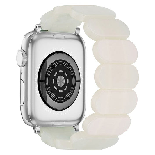Watch Strap for Apple Watch Series 10 42mm / 9 8 7 41mm / SE (2023) SE (2022) SE 6 5 4 40mm / 3 2 1 38mm Elastic Band Bracelet - Light Pink