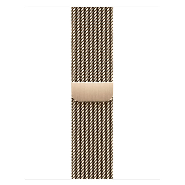 KALEBOL KLB-ML-001 For Apple Watch Series 10 46mm / Ultra 2 Ultra 49mm /  Series 9 8 7 45mm / 6 5 4 SE (2023) SE (2022) SE 44mm / 3 2 1 42mm Watch Strap - Gold