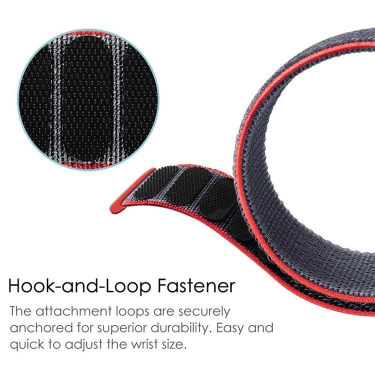 For Huawei Band 6 / 6 Pro / Honor Band 6 Watch Strap Nylon Loop Adjustable Wrist Band - Seashell