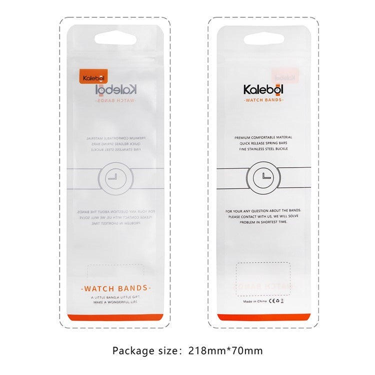 KALEBOL KLB-ML-001 Size L For Fitbit Versa 4 / 3 / Sense / Sense 2 Watch Band Milanese Magnetic Wrist Strap - Black