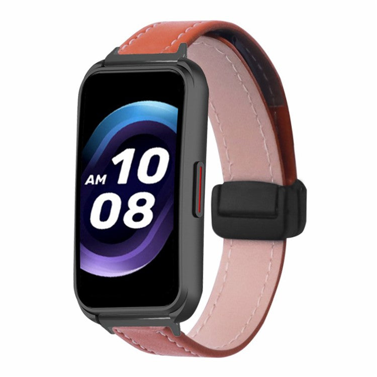 For Keep B4 / Huawei Watch Fit mini / Talkband B6 / B3 Watch Band 16mm Magnetic Buckle Bracelet  - Brown