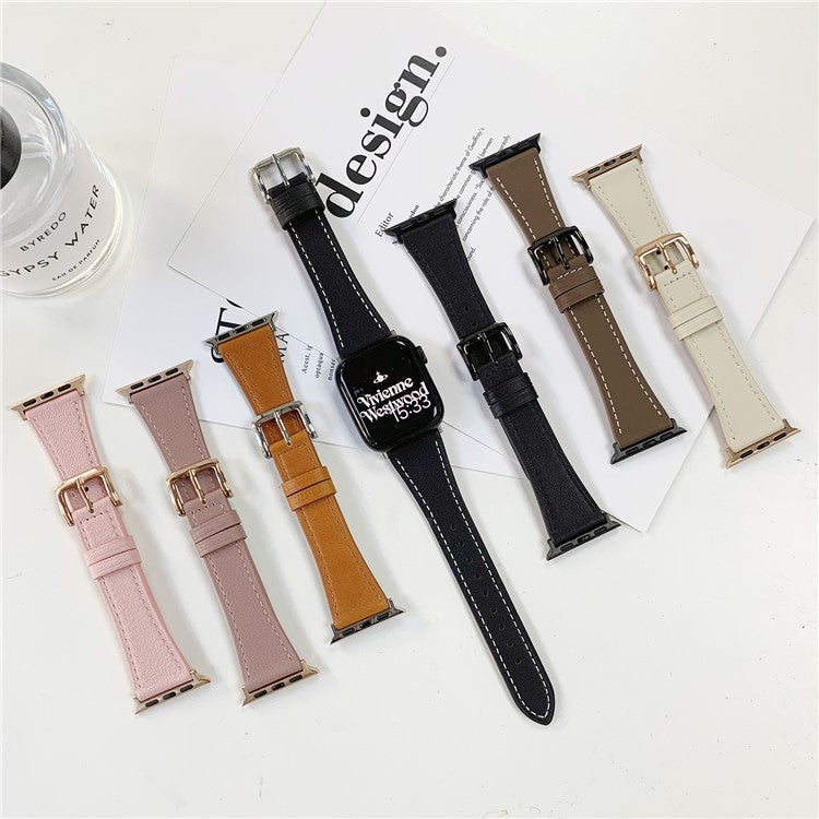 For Apple Watch 10 46mm / Ultra 2 / Ultra 49mm / 9 8 7 45mm / SE (2023) SE (2022) SE 6 5 4 44mm / 3 2 1 42mm Replacement Strap - Lotus Pink