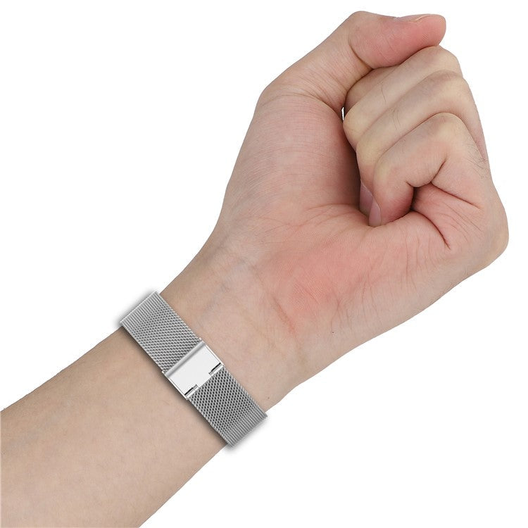 For Huami Amazfit Active Edge A2212 Wrist Band Milanese Metal Watch Strap - Rose Gold