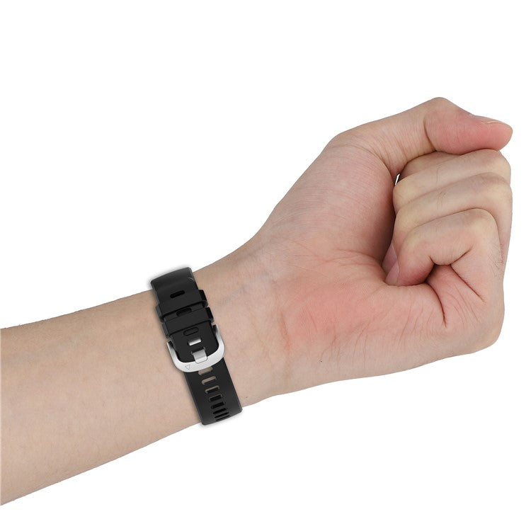 For Xiaomi Watch S3 / Huawei Watch 2 Pro / Honor Watch 4 Pro Watch Band 22mm Silicone Watch Strap - Light Pink