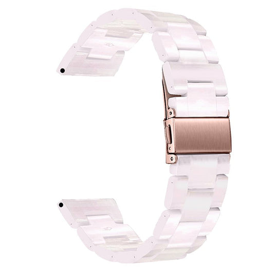 For Misfit Vapor Resin Watch Strap Replacement Waterproof Watch Band - Light Pink