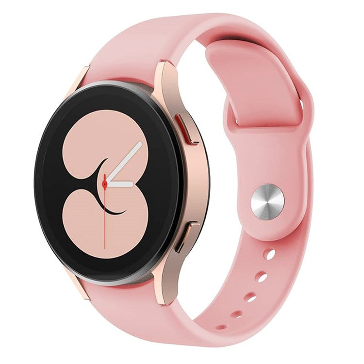 KALEBOL KLB-DKGJ-001 For Samsung Galaxy Watch FE 40mm / Watch6 / Watch6 Classic / Watch5 Silicone Watch Band Adjustable Strap - Pink