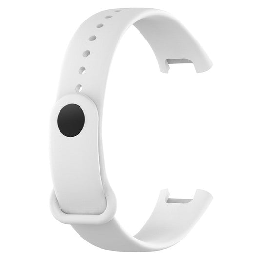 For Xiaomi Redmi Smart Band Pro Solid Color Wrist Band Replacement Silicone Watch Strap - White