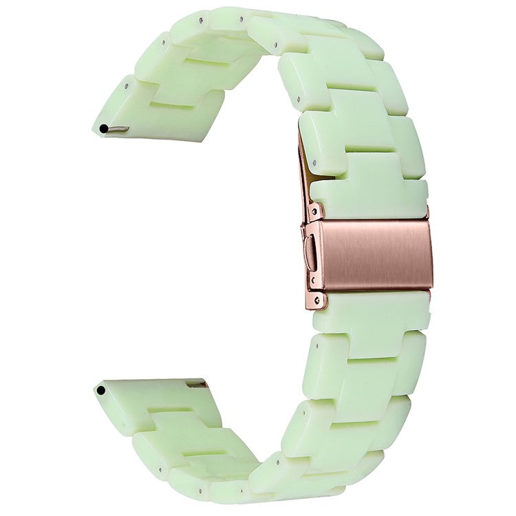 For Donerton P36 / P22 / P32 Replacement Watch Band Waterproof Resin Watch Strap - Avocado Green