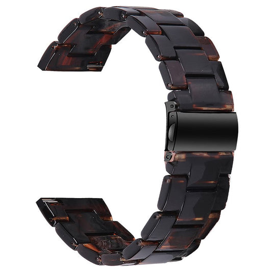 Waterproof Resin Strap for KALINCO P22 Replacement Sports Watch Band - Dark Brown
