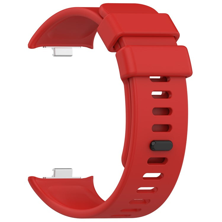 For Xiaomi Redmi Watch 4 / Smart Band 8 Pro Watch Band Silicone Strap Replacement - Red