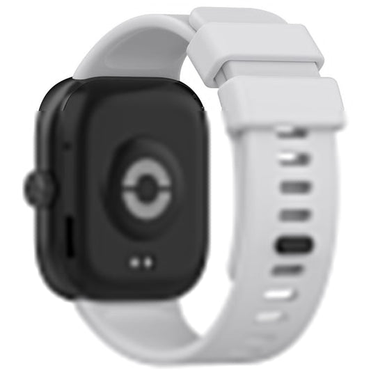 For Xiaomi Redmi Watch 4 / Smart Band 8 Pro Watch Band Silicone Strap Replacement - Grey