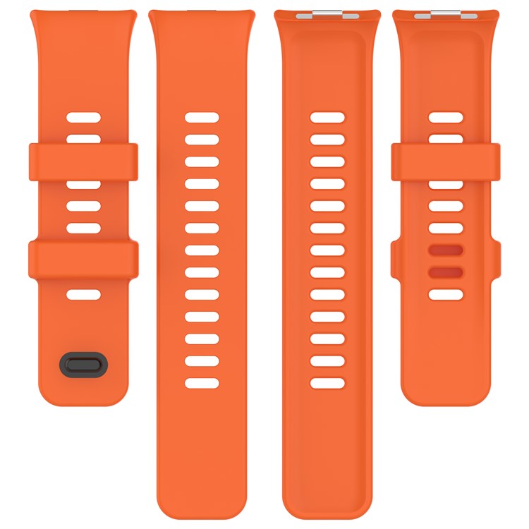 For Xiaomi Redmi Watch 4 / Smart Band 8 Pro Watch Band Silicone Strap Replacement - Grey