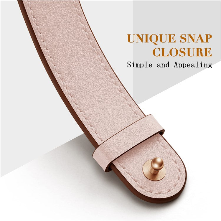 For Apple Watch Series 10 42mm / 9 8 7 41mm / SE (2023) SE (2022) SE 6 5 4 40mm / 3 2 1 38mm Wrist Strap - Pink