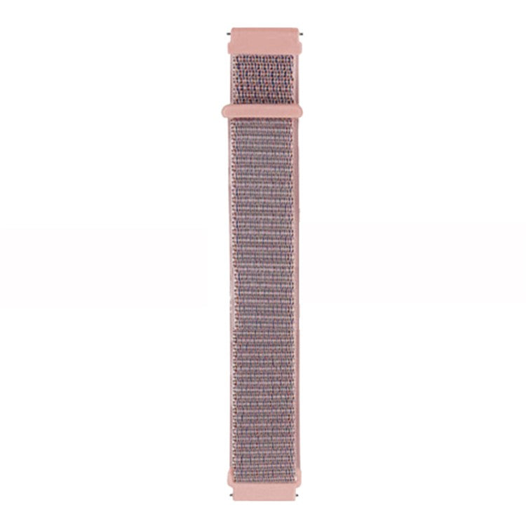 KALEBOL KLB-NLHH-001 For Samsung Galaxy Watch6 / Watch6 Classic Watch Strap 20mm Nylon Loop Band - Pink