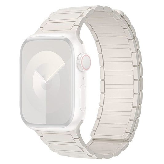 For Apple Watch Series 10 42mm / 9  8 7 41mm /  6 5 4 SE (2023) SE(2022) SE 40mm /  3 2 1 38mm Watchband Magnetic Strap - Starlight