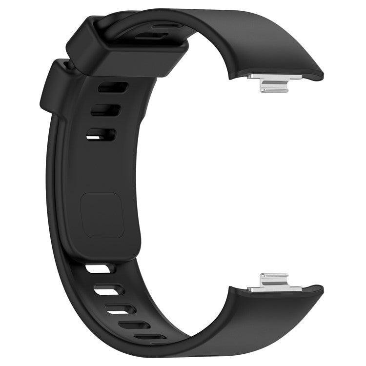 For Xiaomi Redmi Watch 4 / Smart Band 8 Pro Silicone Wrist Strap with Watch Case - Black