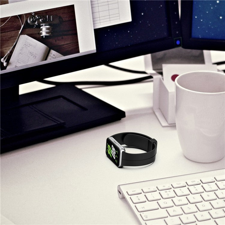 For Samsung Galaxy Fit3 Silicone Watch Band Folding Buckle Sport Replacement Straps - Orange