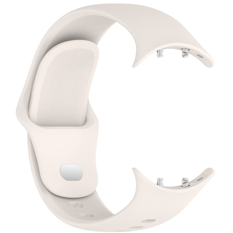 For vivo Watch 3 Silicone Watch Band Adjustable Wrist Strap Replacement - Official White