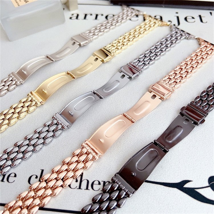 For Apple Watch 10 46mm / Ultra 2 / Ultra 49mm / 9 8 7 45mm / SE (2023) SE (2022) SE 6 5 4 44mm / 3 2 1 42mm Zinc Alloy Band - Silver