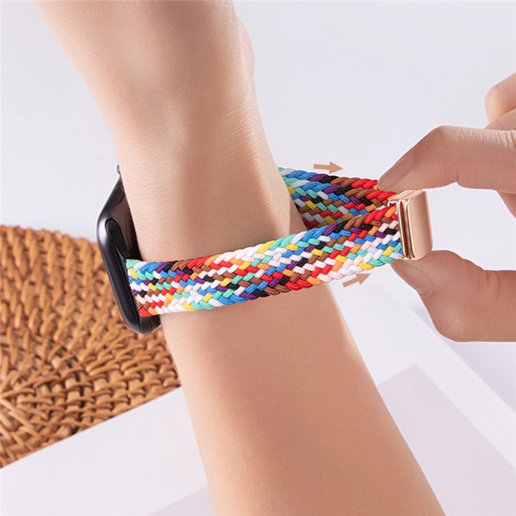 Watch Strap for Apple Watch Series 10 42mm / 9 8 7 41mm / SE (2023) SE (2022) SE 6 5 4 40mm / 3 2 1 38mm Watch Band with Magnetic Buckle - Official Rainbow