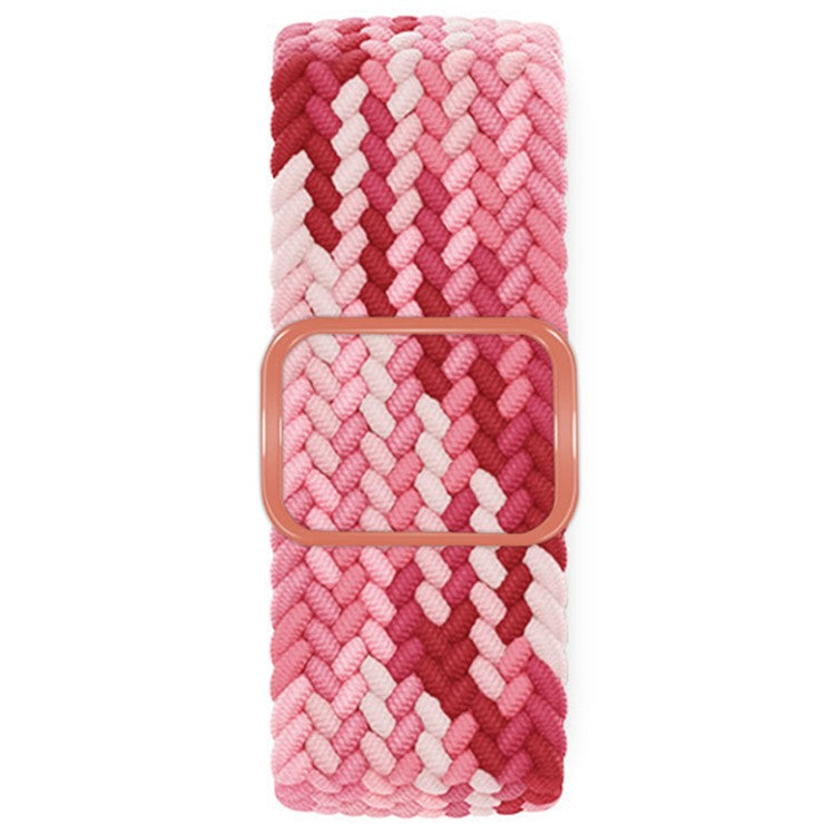 KALEBOL Watch Band For Apple Watch Series 10 42mm / 9 8 7 41mm / SE (2023) SE (2022) SE 6 5 4 40mm / 3 2 1 38mm Nylon Strap - Strawberry Red