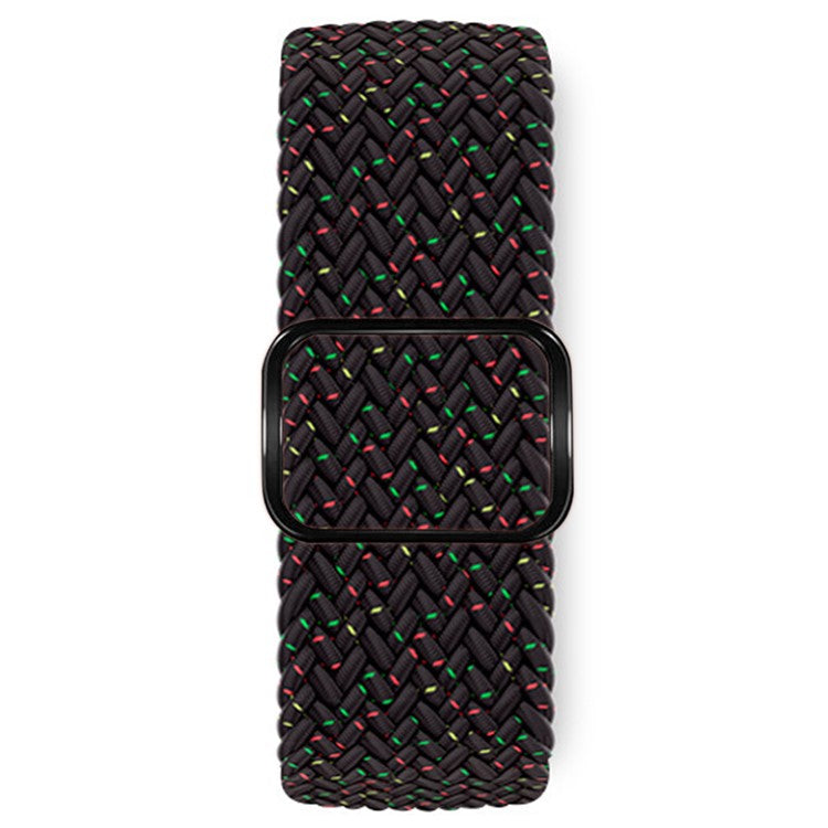 KALEBOL Watch Band For Apple Watch Series 10 42mm / 9 8 7 41mm / SE (2023) SE (2022) SE 6 5 4 40mm / 3 2 1 38mm Nylon Strap - Starlight Black