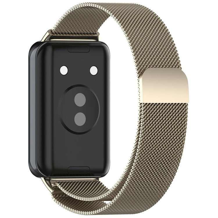 For Honor Band 9 Smart Watch Band Metal Milanese Strap Replacement - Starlight