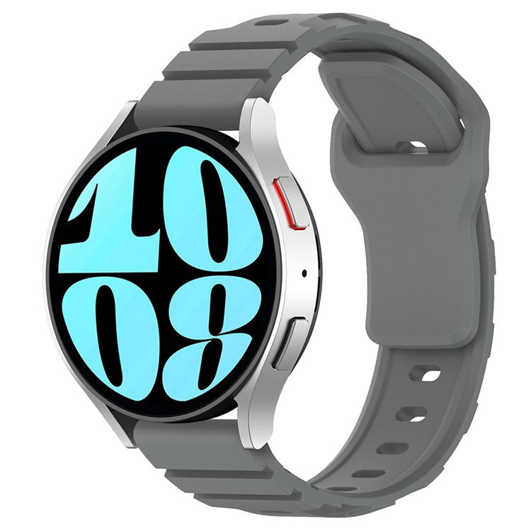 For Huawei Watch GT 4 46mm / 4 Pro / 4 41mm Silicone Watch Strap 22mm Armour Watch Band Replacement - Space Gray