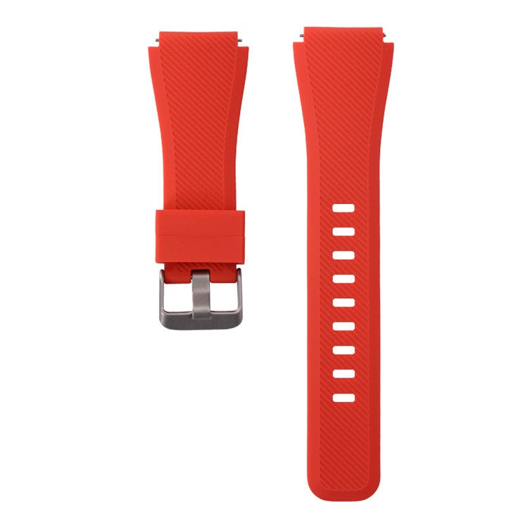 For Huawei Watch Watch 4 / GT 4 46mm / 4 Pro Replacement Strap 22mm Silicone Watch Band - Red