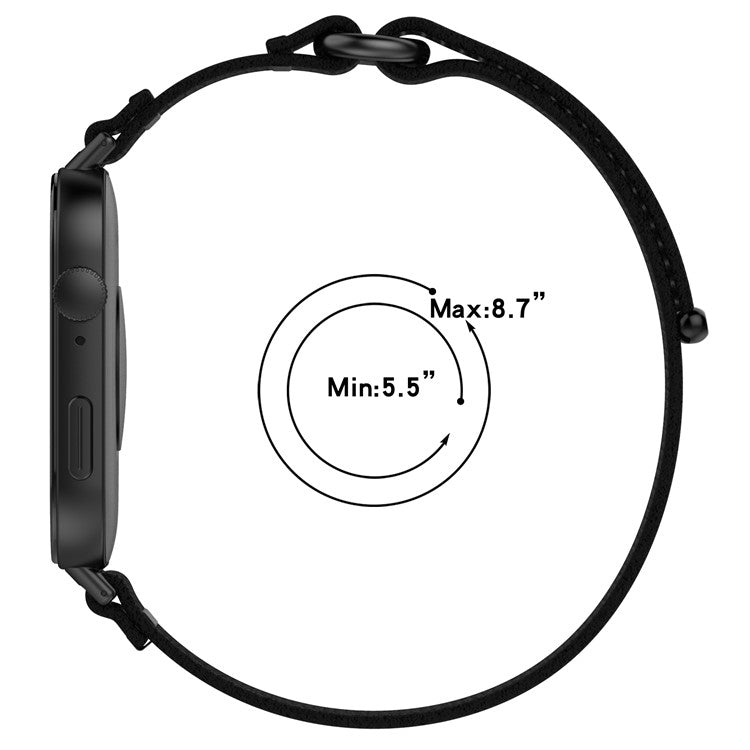 For Huawei Watch Fit 3 Wrist Watch Band Nylon Comfortable Strap Replacement - Yellow+Grey