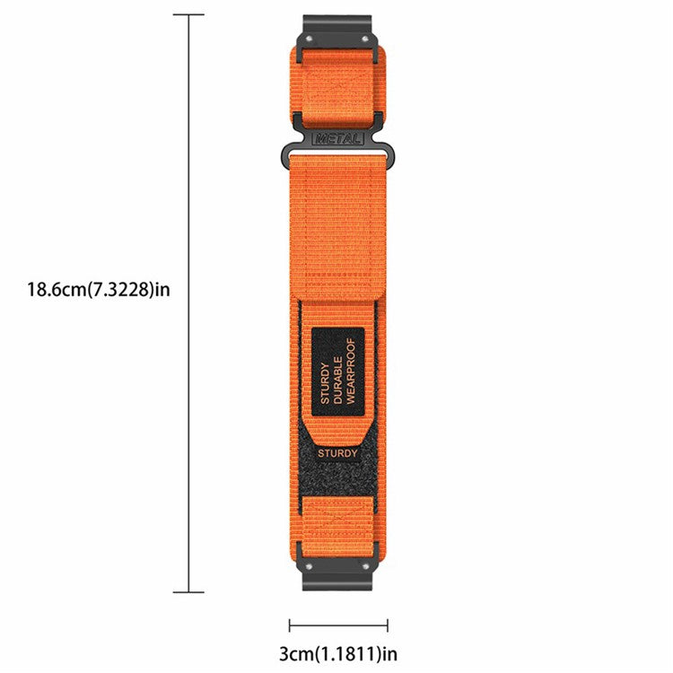 For Garmin Fenix 7X / 7X Pro / Tactix 7 Watch Strap 26mm Adjustable Sports Wrist Band Quick Release - Black