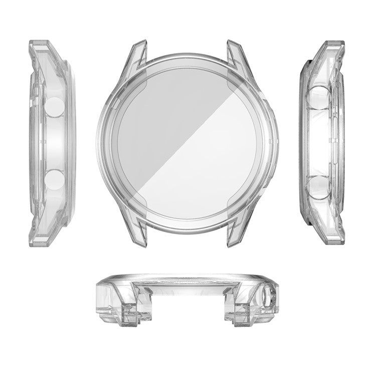 Electroplated TPU All-around Protective Case for Huawei Watch GT 2 46mm - Transparent