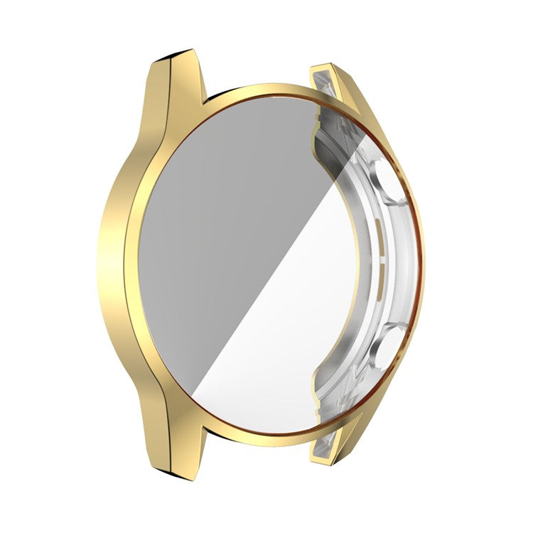 Electroplated TPU All-around Protective Case for Huawei Watch GT 2 46mm - Gold