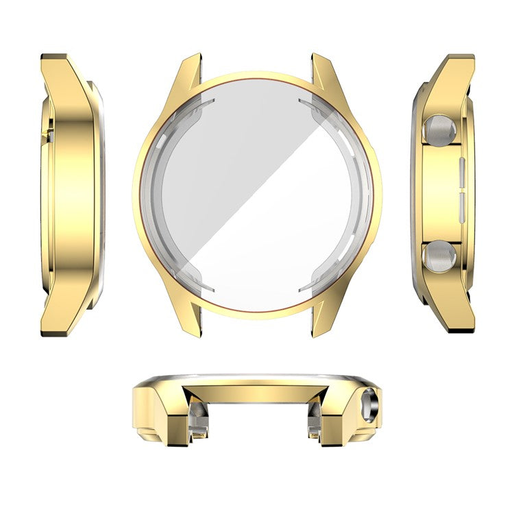 Electroplated TPU All-around Protective Case for Huawei Watch GT 2 46mm - Gold