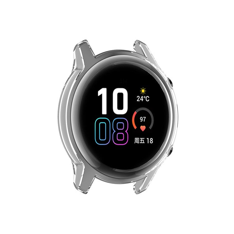 Dustproof Shockproof TPU Watch Cover for Honor Magic Watch2 - Transparent