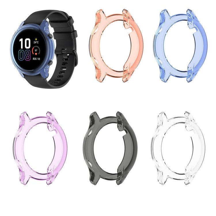 Dustproof Shockproof TPU Watch Cover for Honor Magic Watch2 - Transparent