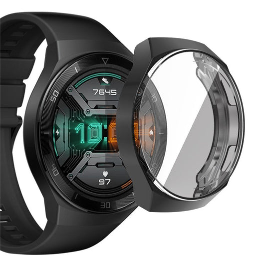 All-round Protective Electroplating TPU Shell for Huawei Watch GT 2e - Black