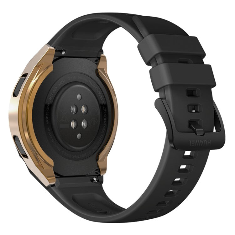 All-round Protective Electroplating TPU Shell for Huawei Watch GT 2e - Rose Gold